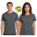 POLERA UNISEX GRIS PIEDRA ALGODÓN