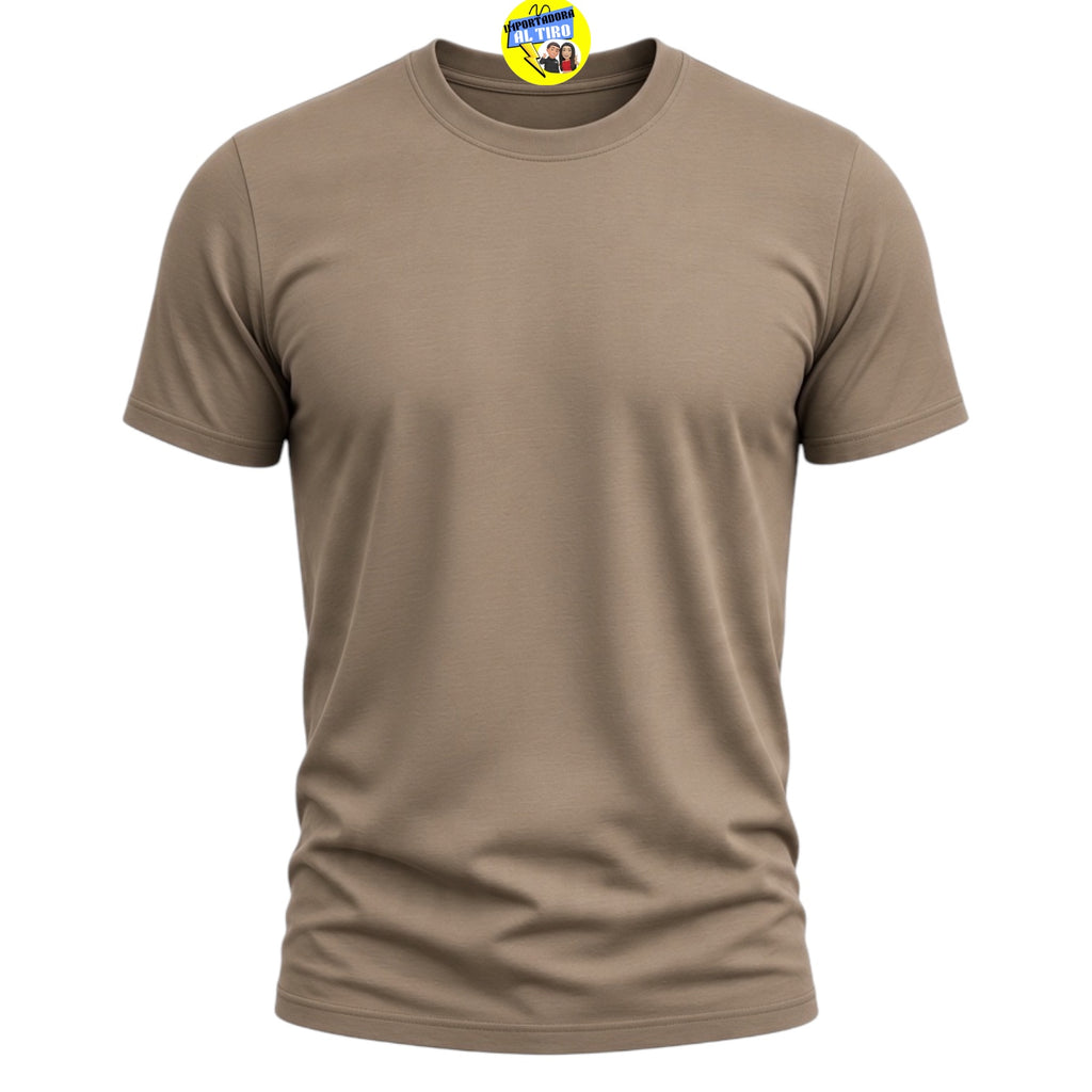 POLERA UNISEX HABANO ALGODÓN