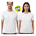 POLERA UNISEX BLANCO ALGODÓN