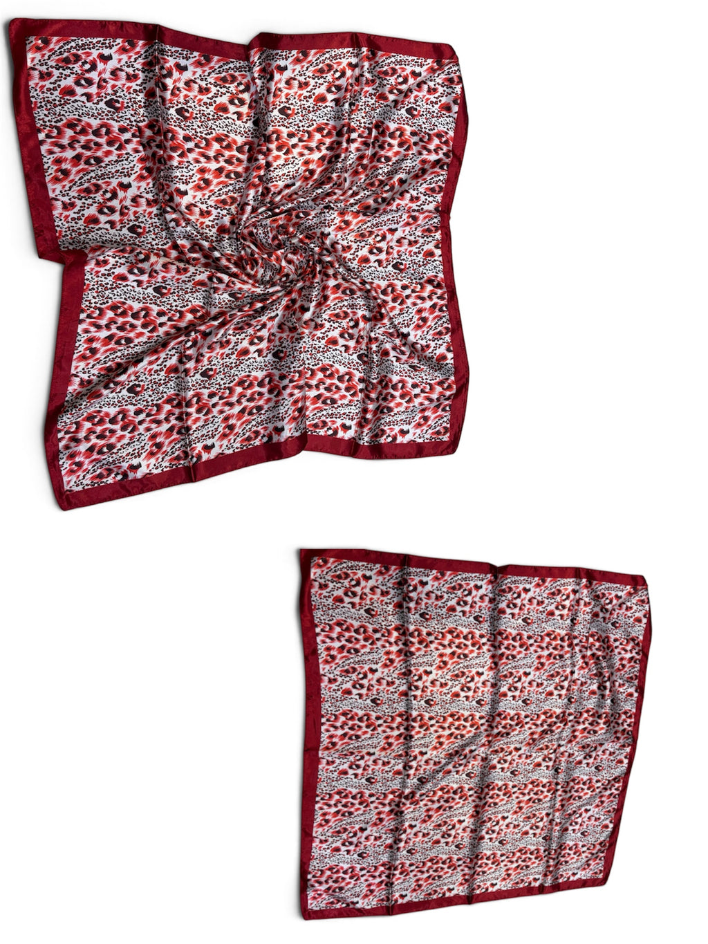 PAÑUELOS DE SATÍN 90X 90  docena SURTIDO
