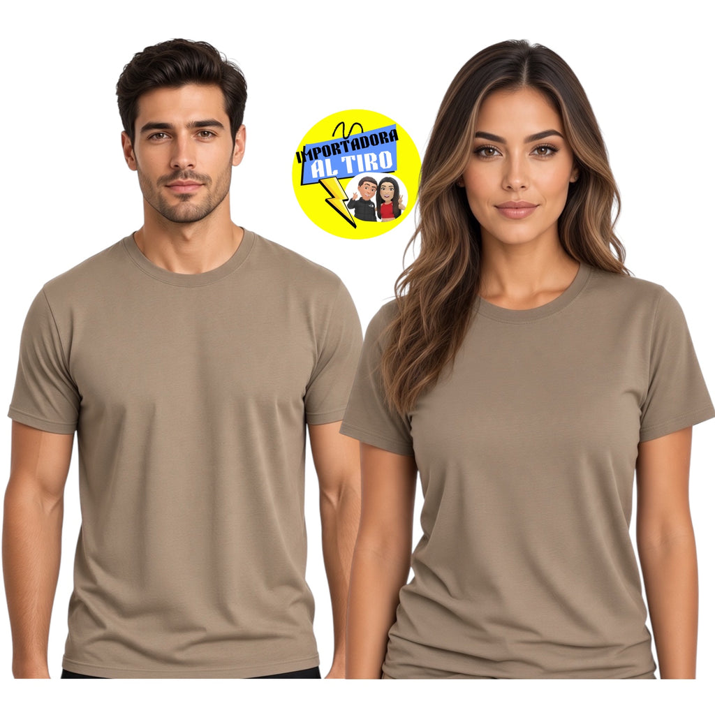 POLERA UNISEX HABANO ALGODÓN