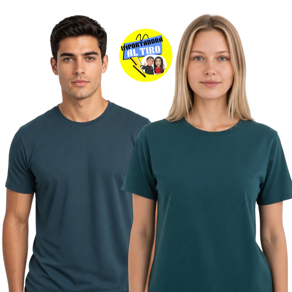 POLERA UNISEX NAVY BLUE ALGODÓN