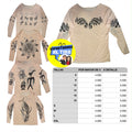Camiseta tatuada pascuense