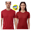 POLERA UNISEX ROJO ALGODÓN